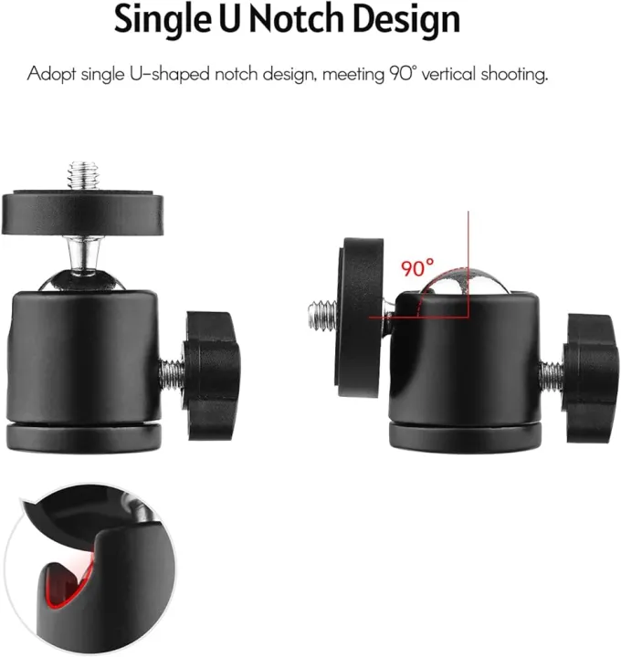 1pc%20Mini%20Swivel%20Ball%20Head%20Tripod%20Head%20360%20Degree%20Rotating%20Mount%20Base%20Adapter%20with%20Universal%201/4%20Inch%20Screw%20Mounts%20for%20DSLR%20ILDC%20Camera%20DV%20Tripod%20Monopod%20Light%20Stand%20%20-Tripod%20Head%20-%20Image%203