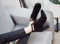 Suede womens british martin ladies boots fashionable design. 