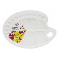 Mont Marte Oval Plastic Palette Discovery 34 x 25cm (13.3 x 9.8in).