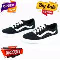 Fashionable Fabrics Sneaker Shoes for Men- Black& White Color.
