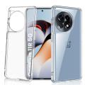 OnePlus 11R Flexible Clear Transparent Soft TPU Back Case Cover.