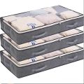 Extra Large Capacity Cloth Organizer, 40*17*6 Inch Underbed Cloth Storage Organizer. 