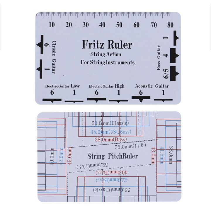 JOUYI%202Pcs%20String%20Winder%20Tuning%20Peg%20Puller%20Replace%20Electric%20Drill%20with%20Guitar%20String%20Action%20Ruler,%209%20Understring%20Radius%20Gauge%20-%20Image%205