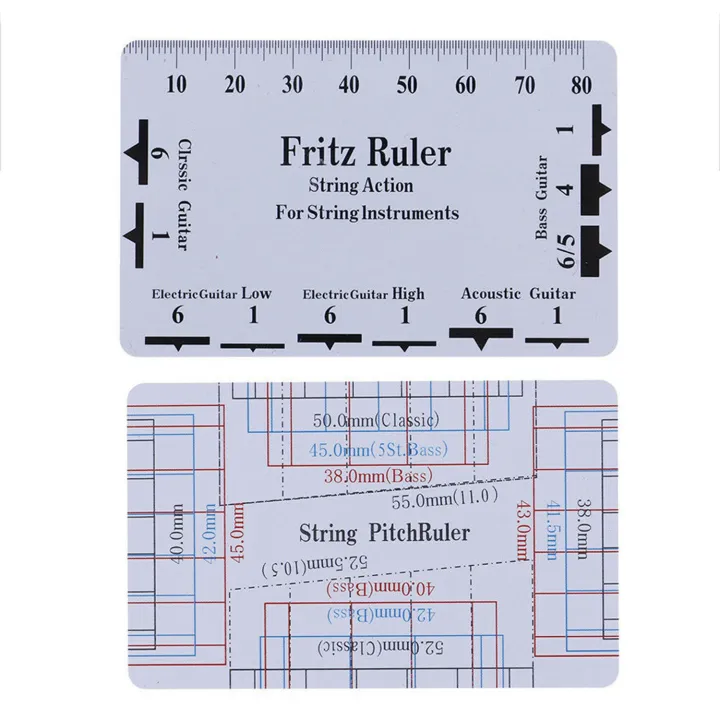 JOUYI%202Pcs%20String%20Winder%20Tuning%20Peg%20Puller%20Replace%20Electric%20Drill%20with%20Guitar%20String%20Action%20Ruler,%209%20Understring%20Radius%20Gauge%20-%20Image%205