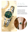 CURREN 9094 Simple Round Dial Fashion Dress Quartz Watches for Ladies With Stainless Steel. 
