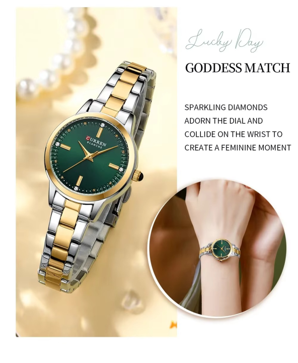 CURREN%209094%20Simple%20Round%20Dial%20Fashion%20Dress%20Quartz%20Watches%20for%20Ladies%20With%20Stainless%20Steel%20-%20Image%204
