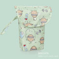 【Support-Cod】 Waterproof Wet Bag Baby Diaper Storage Reusable Pocket Travel Beach Pool Daycare Dirty Baby Products. 