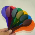 Kids Baby Montessori 6Pcs/set Plastic Color Matching Cognition Board Painting Drawing Coloring Learning Training Educational Toy. 