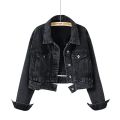 Spring Autumn Women Denim Jacket Casual Long Sleeve Coat Button Up Jackets Streetwear Outerwear Jeans Jackets.