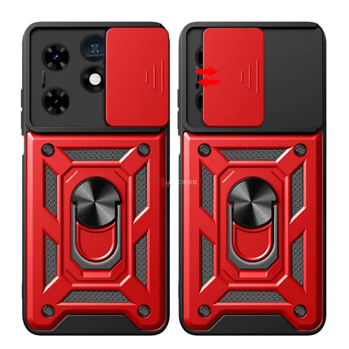 PlusCase%20for%20Tecno%20Spark%20Go%202024%20/%20Spark%2020C%20/%20Spark%2020%20/%20Pop%208%20Phone%20Casing%20Slide%20Lens%20Armor%20Case%20Shockproof%20Stand%20Holder%20Camera%20Protect%20Back%20Cover%20-%20Image%208