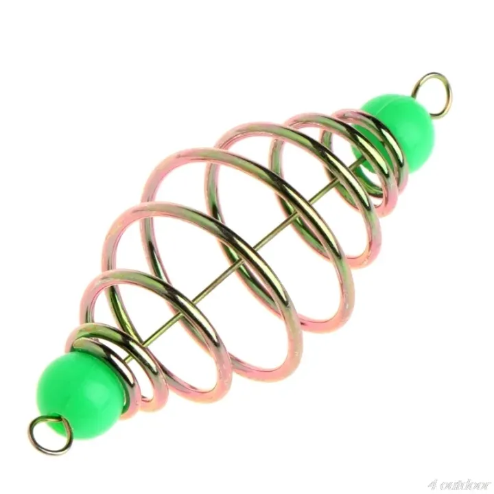 Spring Tackle Inline Hanging Tackle Stainless Steel Spring Feeder. | Daraz.com.bd