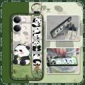 Back Cover Wristband Phone Case For VIVO Y11 5G 2026/Y11D 4G 2026 Shockproof Cartoon Phone Holder Soft case Waterproof. 