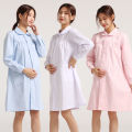 Pregnant Women Nurses' Uniform Pregnancy Doctor's White Coat Maternity Clothes Maternity Pants Suit plus Size Overalls. 