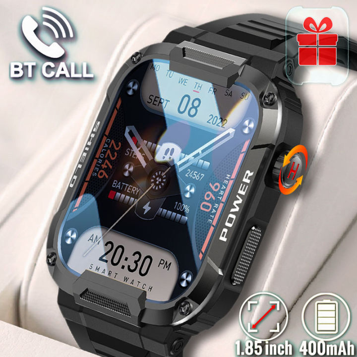 Rugged Military Smart Watch Men For Xiaomi Android Ios Ftiness