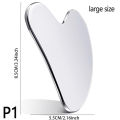 1PC Stainless Steel Gua Sha Scraper Massager For Face Neck Body Guasha Massage Tool Facial Skin Care Guasha Board Face Massager Creek. 