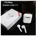 i10 max TWS wireless headphones mini AirPods EarPods Bluetooth 5.0 Earphones Earbuds Charging box mic for all phone. 