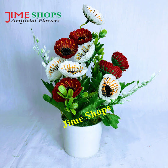 Artificial%20Small%20Sunflowers%20&%20plant%20in%20plastic%20vases%20--25%20cm%20-%20Home%20Decoration%20Item%20-%20Image%205
