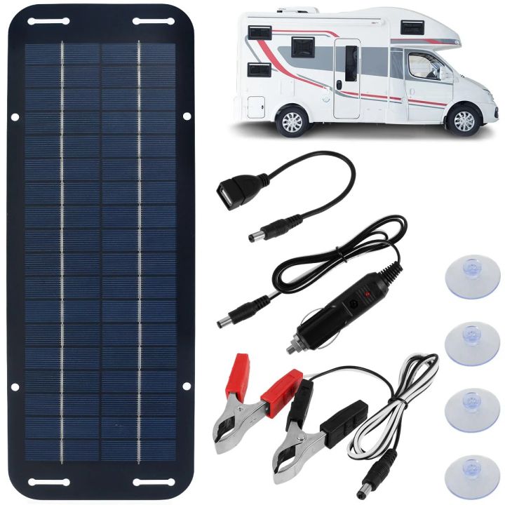 12V%20Solar%20Panel%20Kit%20IP65%20Waterproof%20Portable%20Solar%20Charger%20Kit%20With%204%20Suction%20Cups%20for%20Car%20Motorcycle%20High%20Efficiency%20Charging%20-%20Image%207