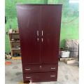 Premium Design 2 Door with 2 Large Drawer Almira/Wardrobe H70 + L14 + W30 by Shormi Furniture. 