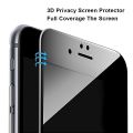 iPhone 6s Privacy Tempered Glass Screen Protector Full Coverage Anti-Spy Film 9H Hardness Upgraded Edge Protection Easy Installation Bubble Free - Black. 