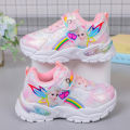 Girls' Shoes Fall/Winter 2022 New Leather Fleece Warm Shoes Student Shoes Girls Sneakers Girls Running Shoes. 