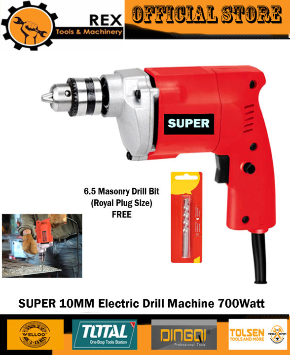 Super%20700W%20Electric%20Drill%20Machine%2010Mm%20-%20Drill%20Through%20Tasks%20Effortlessly%20Super%20700W%20Electric%20Drill%20Machine%20Featuring%20A%2010Mm%20Capacity%20-%20Image%202