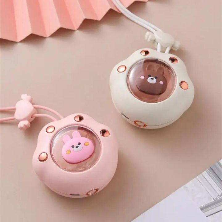 Hand-held%20Leafless%20Fans%20Long%20Battery%20Life%20Soft%20Silicone%20Lanyard%20Turbine%20Fan%20Blade%20Fan%20Blade%20Design%20Summer%20Supplies%20-%20Image%202