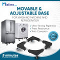 Heavy Duty Movable Type Special Base For Washing Machine and Refrigerator Wheel Space Max Load. 