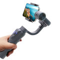 S5B 3-axis gimbal stabilizer Gopro camera stabilizer handheld selfie stick Tripod for smartphone connection Bluetooth.