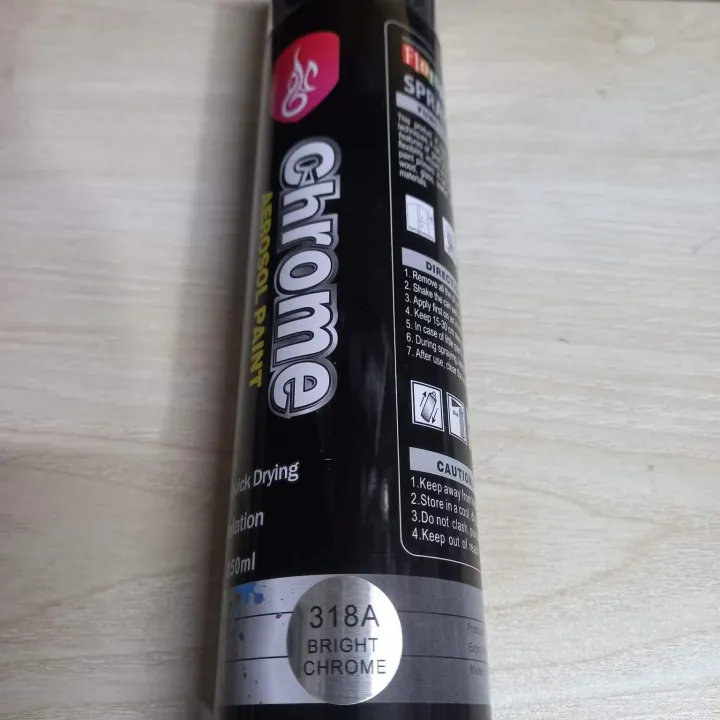 Florence%20Chrome%20Effect%20200mL%20Spray%20Paint%20Chrome%20Effect%20350mL%20Multipurpose%20Chrome%20Effect%20Spray%20Paint%20For%20Bike%20Metal%20Motor%20Cycle%20Car%20Chrome%20Effect%20-%20Image%202