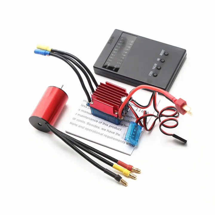 S2838%202838%203200kv%203600kv%203800kv%204500kv%20Brushless%20Motor%20&%2035a%20Brushless%20Esc%20For%201/14%201/16%20Hsp/xas/wltoys%20Rc%20Car%20Truck%20color:3200KV%20-%20Image%202
