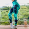 Women Sport Leggins Gym Training Weave Printed Leggings High Waist Elastic Yoga Pants Fitness Joggings Running Womens Clothing.