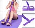 Resistance Exercise Latex Tension Bands Fitness Equipment Fit For Sit-up Bodybuilding Expander Elastic Leg Pull Rope Home Gym Multifunction Equipment. 