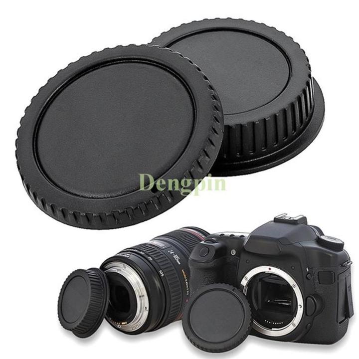Front Body Cap Rear Lens Cap For Canon All Dslr Camera