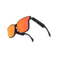 OEM fashion sunglasses bone conduction BT 4K camera glasses with audio BT Smart Glasses. 