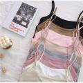 1p Women's Cotton Camisole Slip Color Semis Bra Multicolor Top Slip Inner Lingerie & Underwear -1p. 