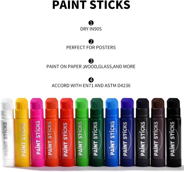 MEIDUGAGA%20Tempera%20Paint%20Sticks%20-%2012%20Classic%20Colors%20with%20Graphic%20Carton,%2010g,%20Washable,%20Mess%20Free%20&%20Children%20Friendly,%20Non-Toxic%20-%20Image%205