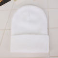 Hat Unisex Cuffed Knit Beanie. 