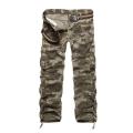New Brand Cargo Pants Men  Straight Trousers Mens Casual Cotton Multi-Pocket Long Pants CWashed Trouers. 