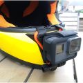 Helmet Chin Mount for Motorcycle andOutdoor Easily Adjustable Phone & Action Camera Holder for GoPro, Insta360 | Fits Full-Face Helmets | Anti-Slip POV Mount for Hands-Free Riding & Recording.