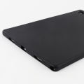 Samsung Galaxy Tab A8 X205/X200 TPU Back Back Cover Black Color + Tempered Glass Protector for Samsung Galaxy Tab A8 X205/X200 (2in1 Combo).