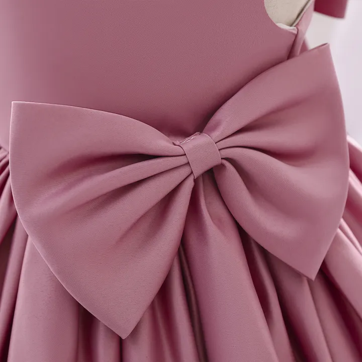 GC%20Flower%20Girl%20Bow%20Tutu%20Dress%20Kids%20Baby%20Girl%20Princess%20Dress%20Bow%20Dresses%20Summer%20Wedding%20Party%20Pageant%20Gown%20-%20Image%203