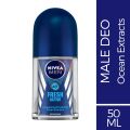 NIVEA MEN Fresh Active Deodorant Roll on - 50 ml. 