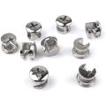 75 Pcs Furniture Connecting Cam Lock Fittings, Furniture Connecting Fastener Cabinet Connectors Hardware Bolts. 
