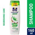 Parachute Naturale Nourishing Care Shampoo with Aloe Vera & Coconut Milk For Strong & Silky Hair Smoothens Hair Paraben Free, 100% Vegan All Hair Types 160 ml.