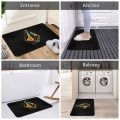 Volcom Logo Non-slip Doormat Floor Mat Antiwear Carpet Rug for Kitchen Entrance Home Bedroom Footpad Mats. 
