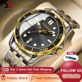 DGSenpi Men Stylish Watch High-End Watch Luminous Pointer Waterproof Sports Watch Men Calendar Quartz Watch. 
