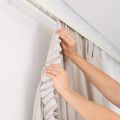 Ceiling Curtain Track Flexible Bendable Curtain Track Rollers. 
