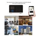 433MHz Wireless WIFI + GSM Auto-dial Alarm Security System LCD Display Door Sensor PIR Motion Sensor Phone APP Remote Control.