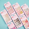 24pcs/Box Cartoon Kids False Nails Full Cover Press On Children Detachable Self Glue Nail Art for Girls Manicure Tips Decor. 